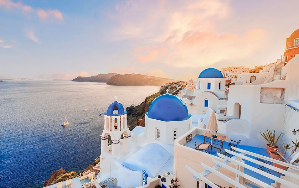 Santorini, Mediterrâneo| MSC Cruzeiros Santorini, Mediterrâneo| MSC Cruzeiros