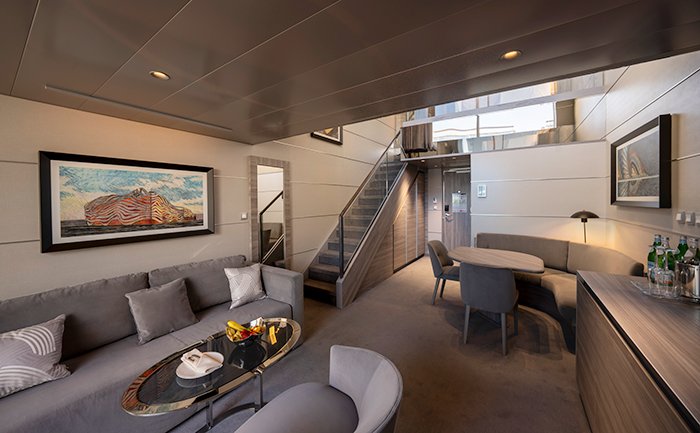 MSC Yacht Club Duplex Suite with whirlpool| MSC Cruises MSC Yacht Club Duplex Suite with whirlpool| MSC Cruises