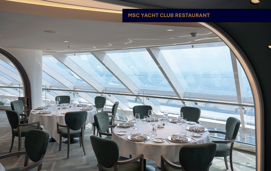 MSC Yacht Club  Restaurants | MSC Cruises