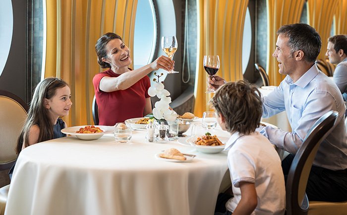 family dining msc cruises kids exp