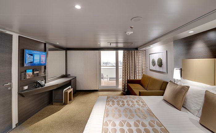 MSC Bellissima Cabin: Balcony 01 MSC Bellissima Cabin: Balcony 01