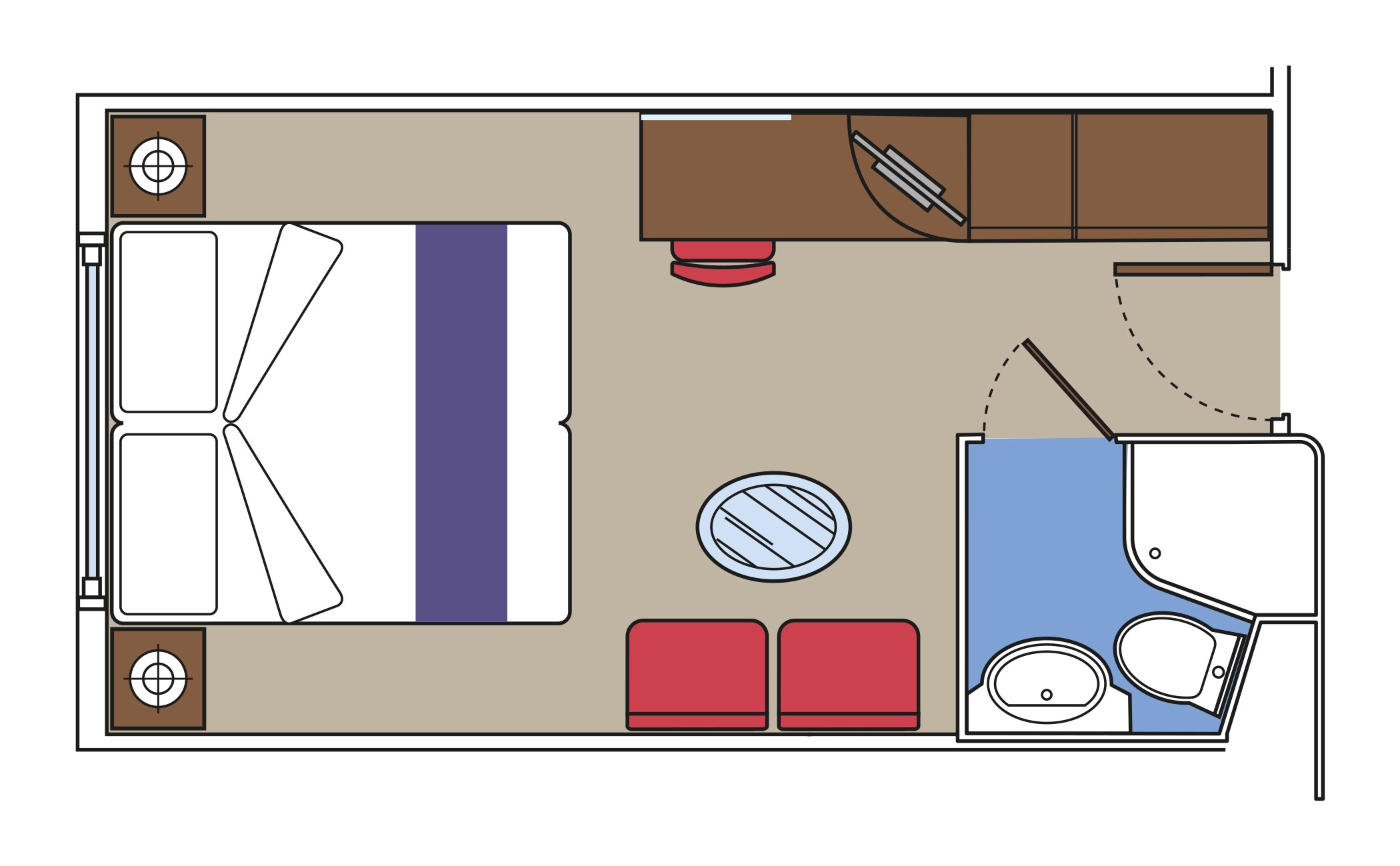 MSC Fantasia Cabin: Ocean View 07 2d