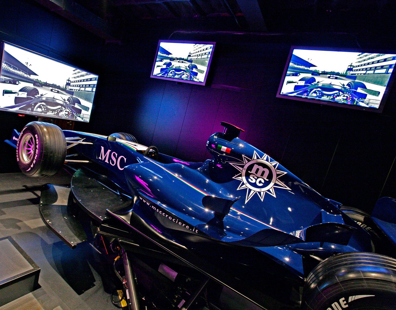 MSC Fantasia Entertainment F1 Simulator 06 MSC Fantasia Entertainment F1 Simulator 06