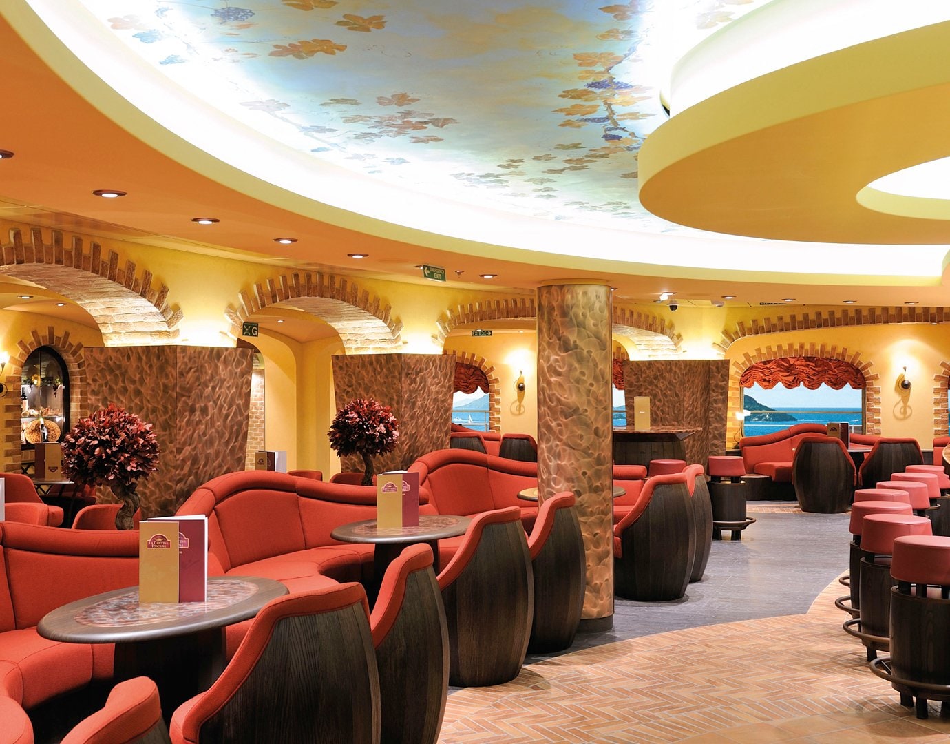 MSC Fantasia Restaurant And Bar La Cantina Toscana 06 MSC Fantasia Restaurant And Bar La Cantina Toscana 06