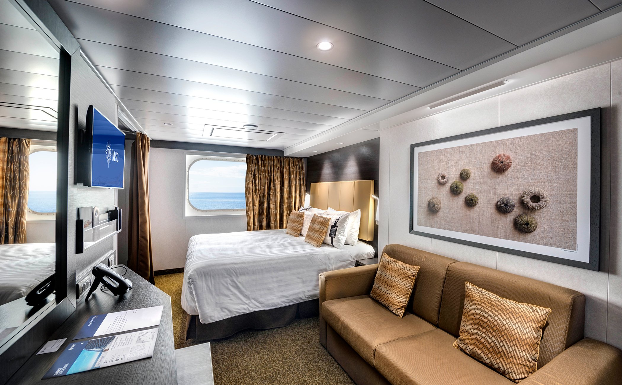 MSC Grandiosa Cabin: Ocean View 16