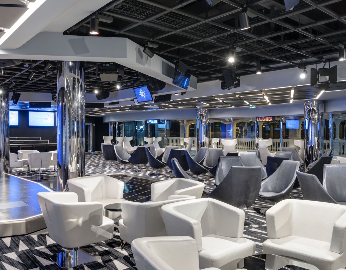 MSC Grandiosa Entertainment Tv Studio Bar 02 MSC Grandiosa Entertainment Tv Studio Bar 02