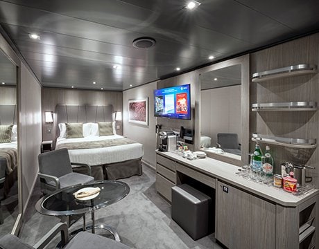 MSC Seashore Yacht Club Interior Suite MSC Seashore Yacht Club Interior Suite