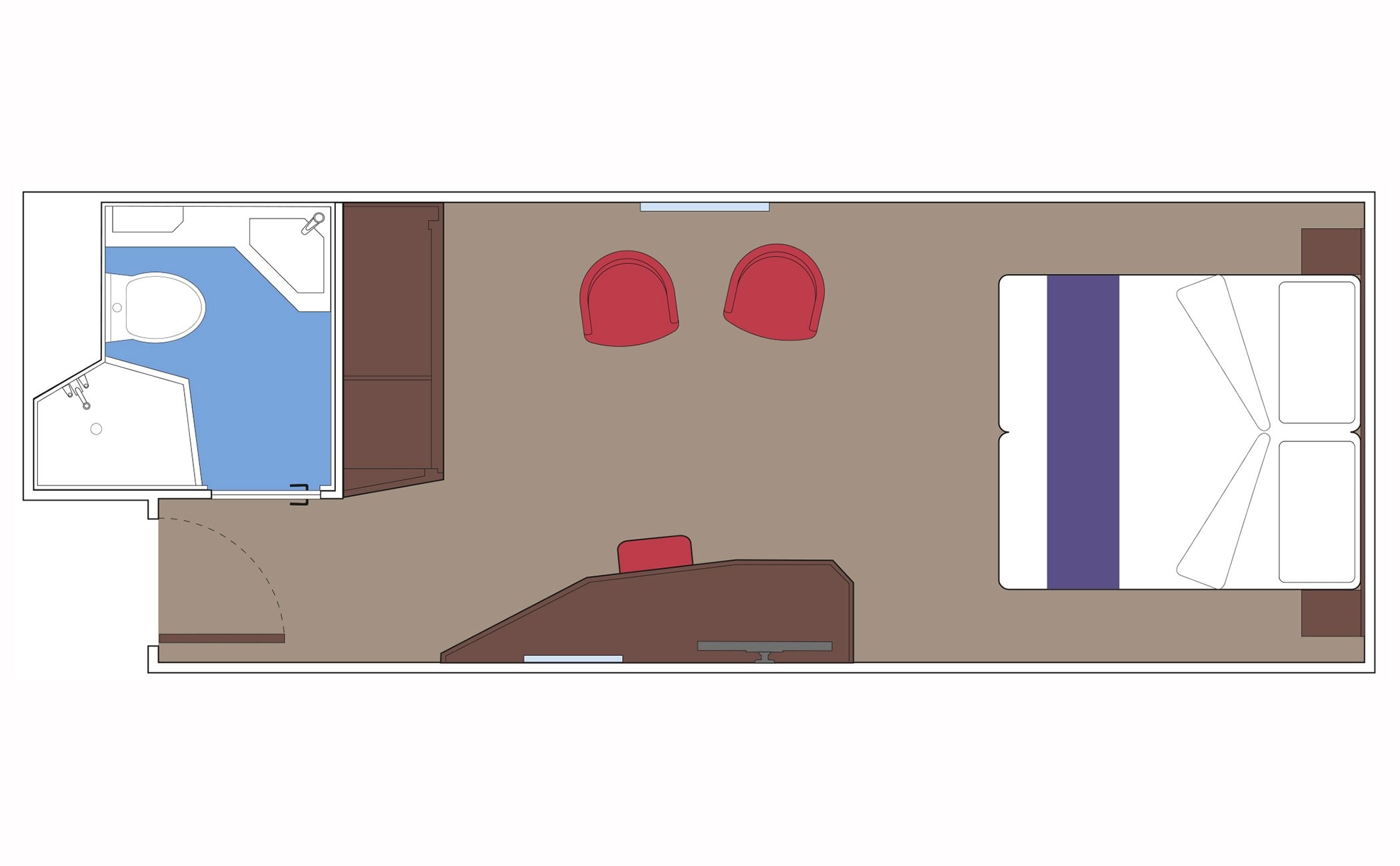 MSC Seaside Cabin: MSC Yacht Club Interior Suite 03 2d MSC Seaside Cabin: MSC Yacht Club Interior Suite 03 2d