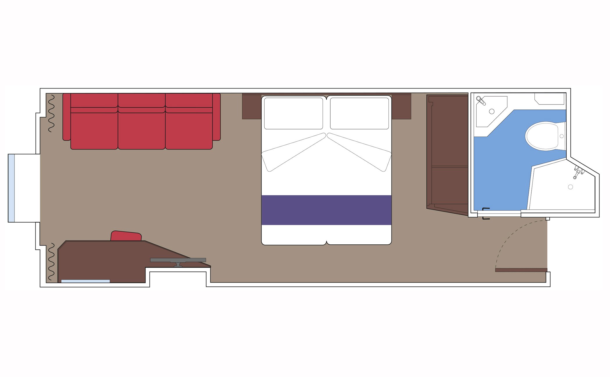 MSC Seaside Cabin: Ocean View 09 2d MSC Seaside Cabin: Ocean View 09 2d