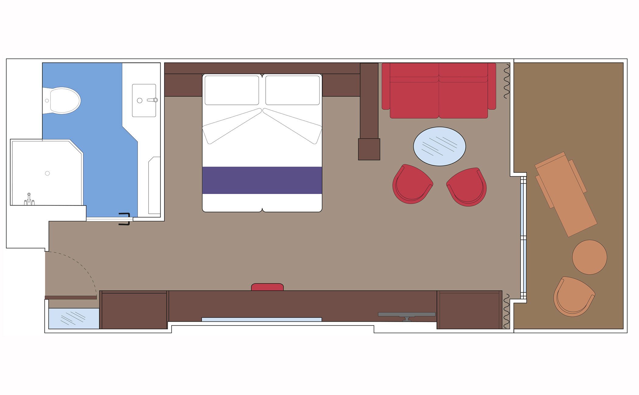 MSC Seaview Cabin: MSC Yacht Club Deluxe Suite 02 2d MSC Seaview Cabin: MSC Yacht Club Deluxe Suite 02 2d