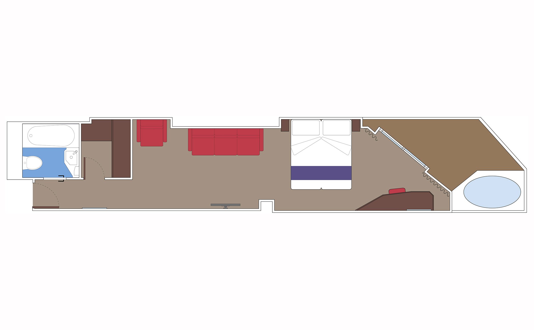 MSC Seaview Cabin: Suite With Whirlpool Bath 06 2d MSC Seaview Cabin: Suite With Whirlpool Bath 06 2d