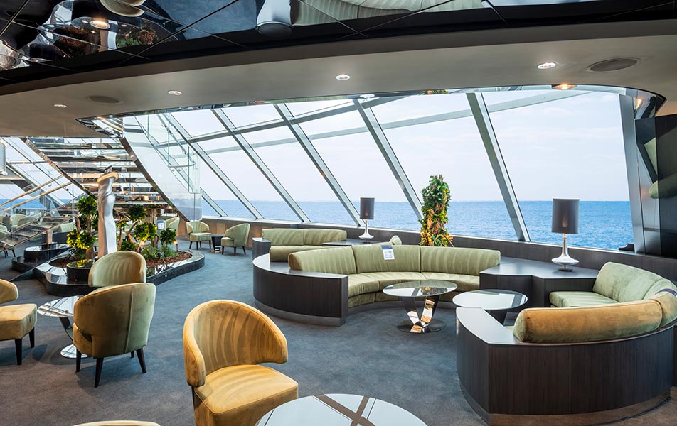 MSC Yacht Club Top Sail Lounge, MSC Virtuosa | MSC Cruises MSC Yacht Club Top Sail Lounge, MSC Virtuosa | MSC Cruises