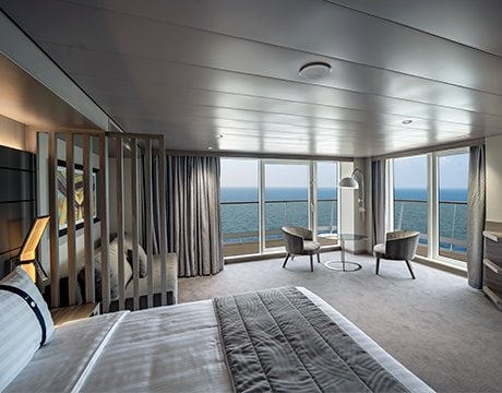 MSC WORLD EUROPA Grand Suite Aurea with terrace MSC WORLD EUROPA Grand Suite Aurea with terrace