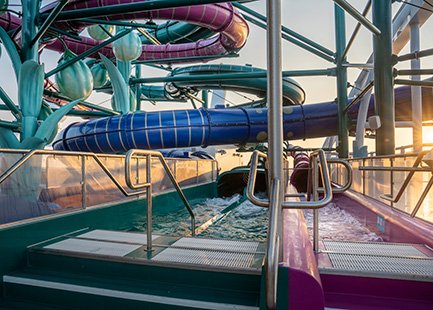 Aurora Borealis Aquapark, MSC World Europa | MSC Cruises Aurora Borealis Aquapark, MSC World Europa | MSC Cruises