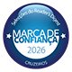Logotipo do prémio Marca de Confiança do ano 2026 para o Footer do Website