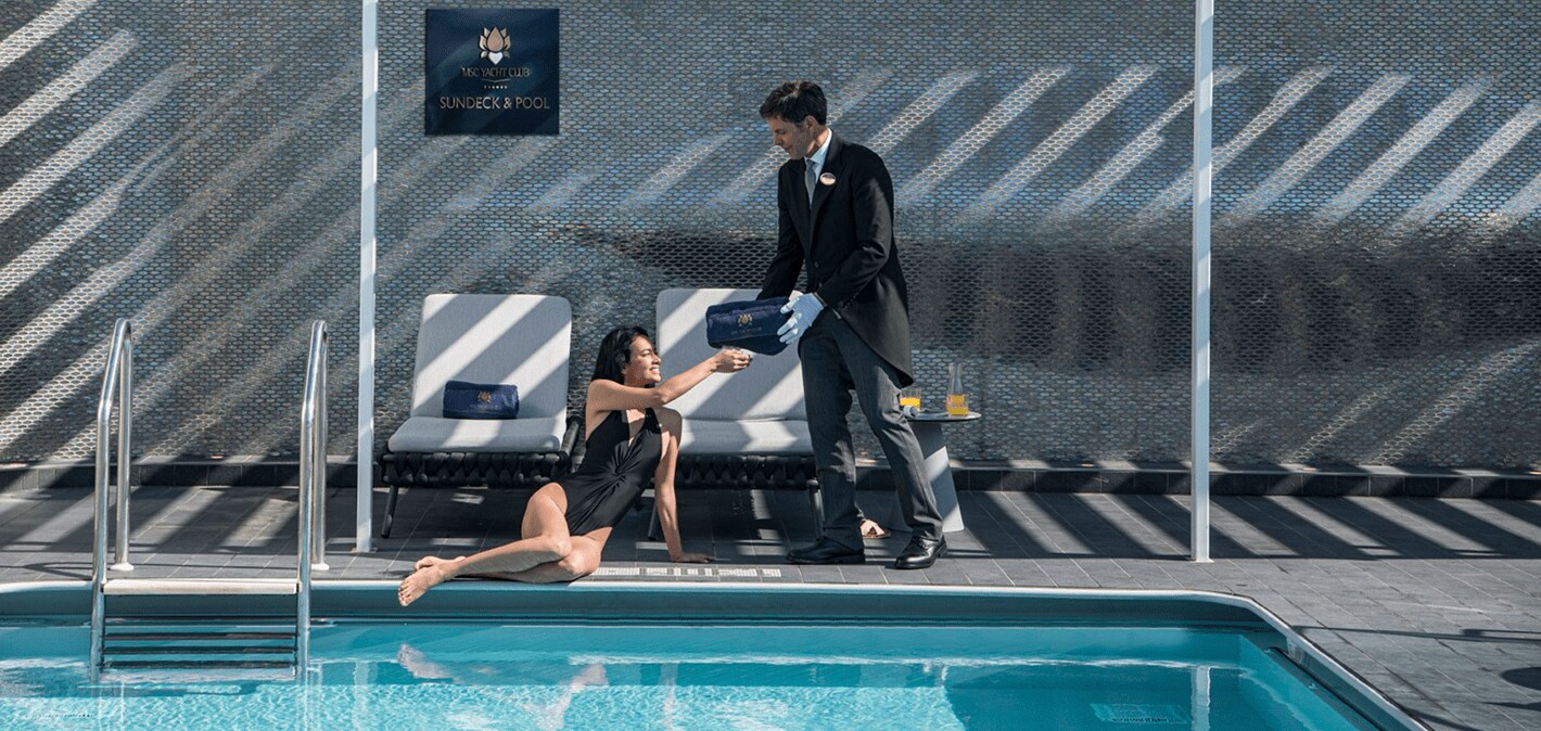 Private Solarium | MSC Yacht Club | MSC World Atlantic